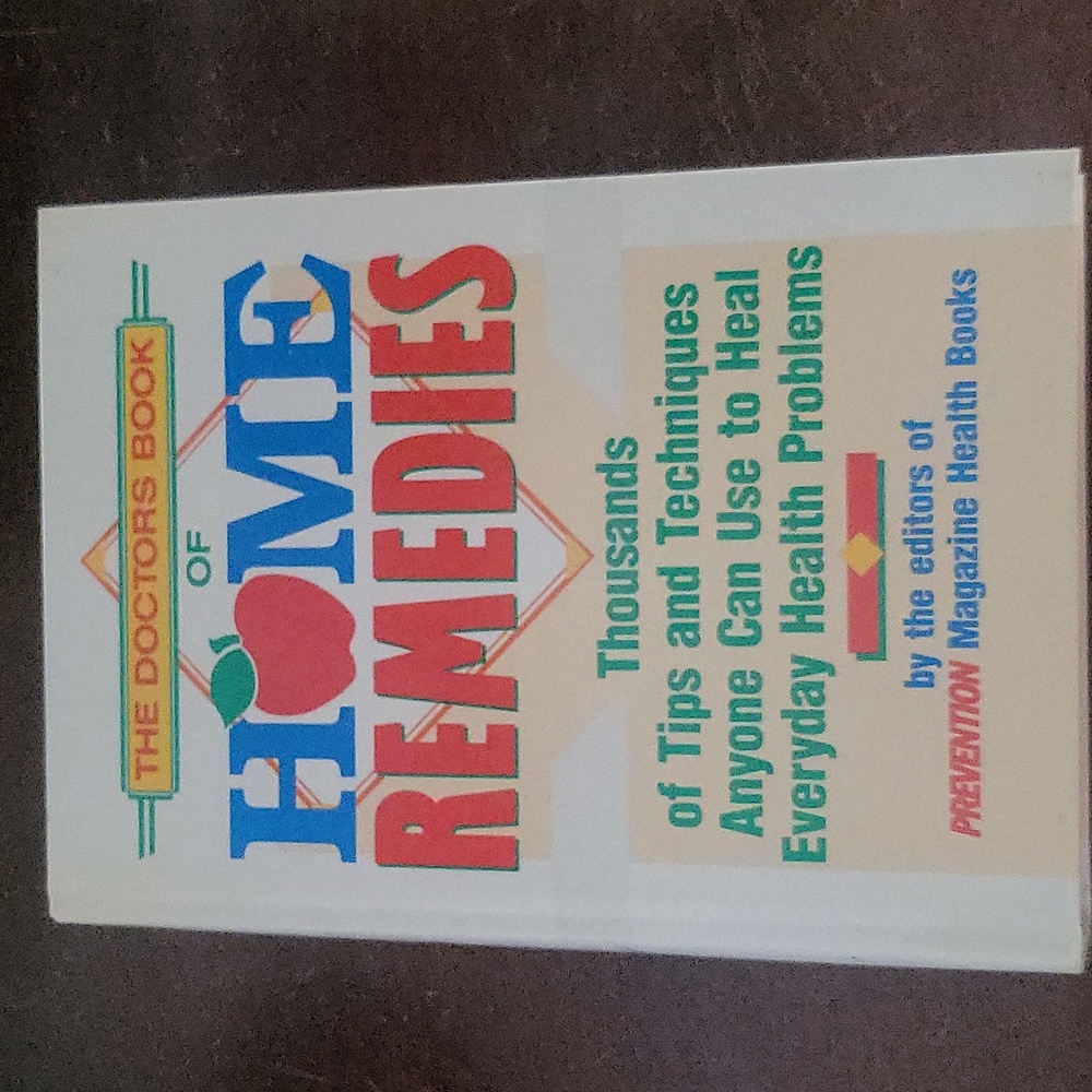 Vintage home remedies book